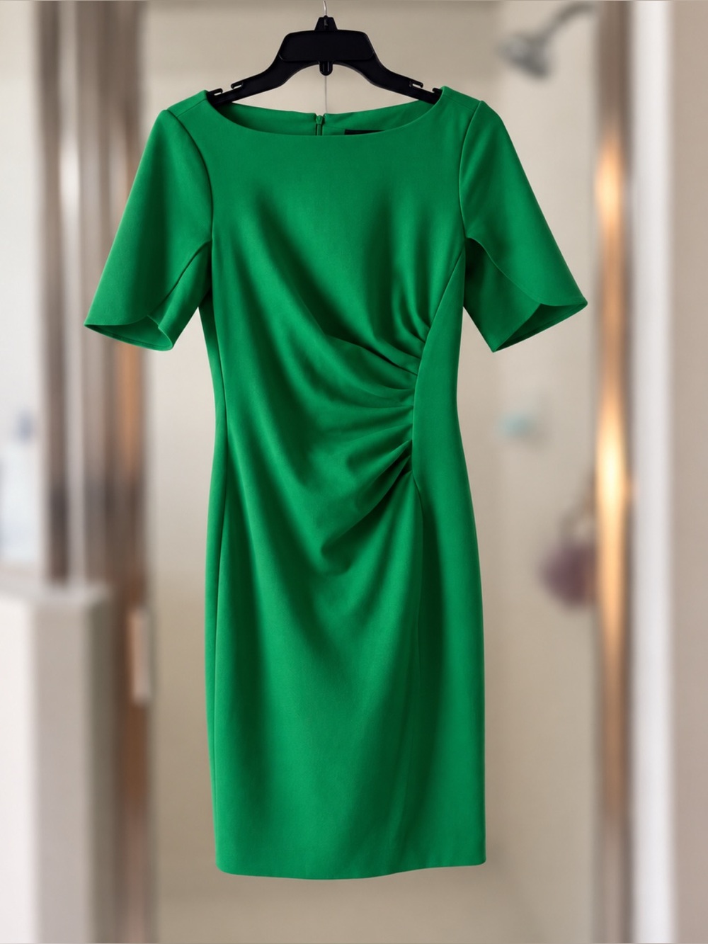 DKNY Green Midi Dress